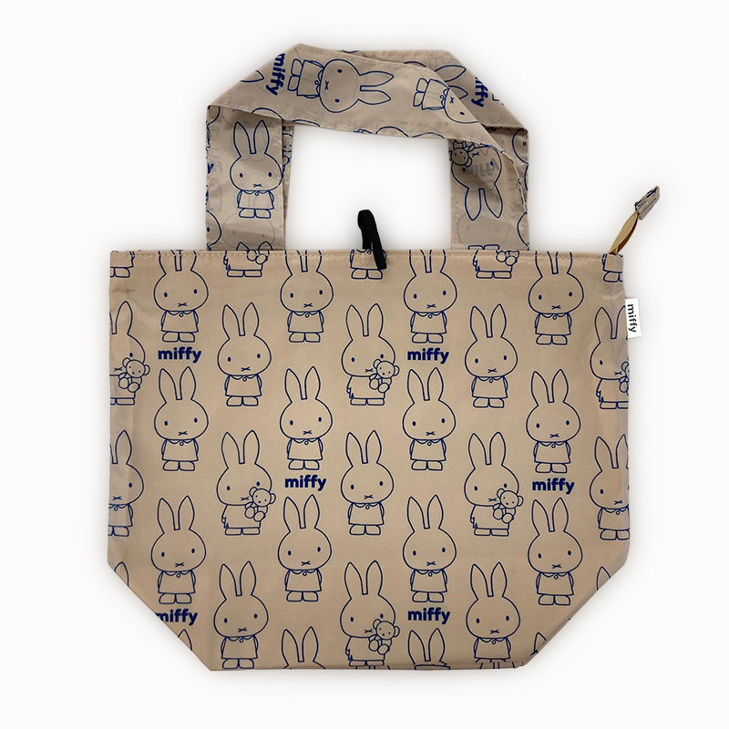 miffy エコバッグM ミッフィーフェイス BE